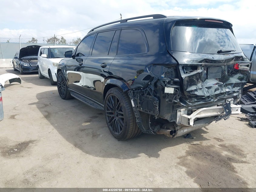 2021 Mercedes-benz Gls-class VIN 4JGFF8KEXMA394828 IAAI salvage auction — REAR END, Salvage (California), sold $41,700 on 2026-07-13 (photo 3)