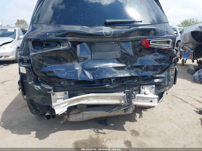 2021 Mercedes-benz Gls-class VIN 4JGFF8KEXMA394828 IAAI salvage auction — REAR END, Salvage (California), sold $41,700 on 2026-07-13 (photo 6)