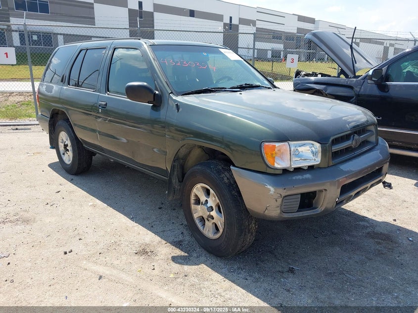 1999 Nissan Pathfinder VIN JN8AR07S5XW366422 IAAI salvage auction — ALL OVER, Clear (Michigan), sold $500 on 2026-07-07 (photo 1)