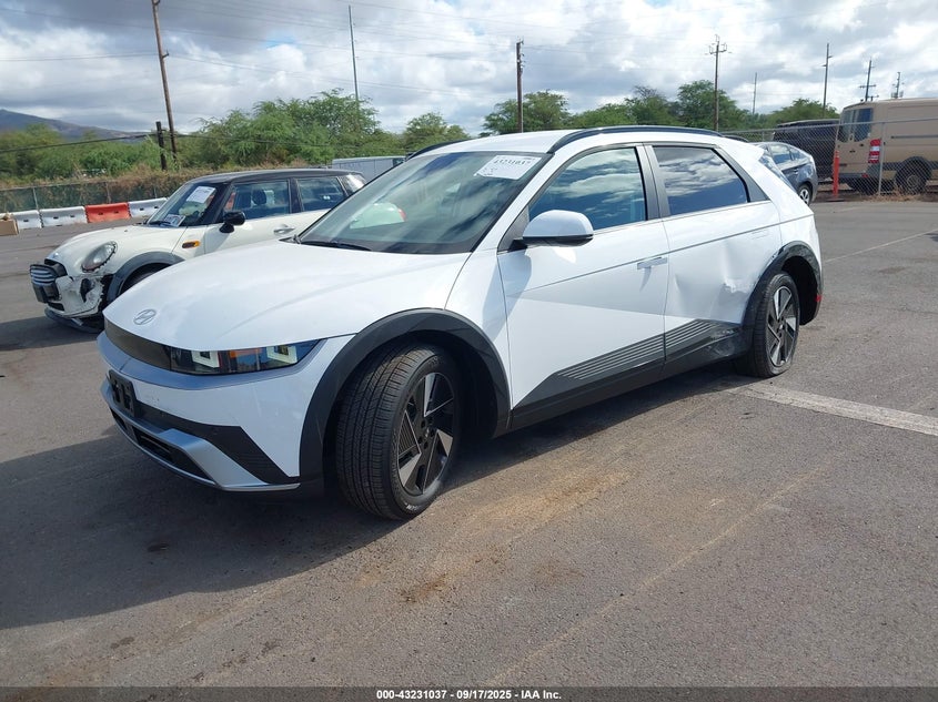 2025 Hyundai Ioniq 5 VIN 7YAKN4DA2SY010143 IAAI salvage auction — LEFT REAR, Salvage (Hawaii), sold $6,075 on 2026-07-23 (photo 2)