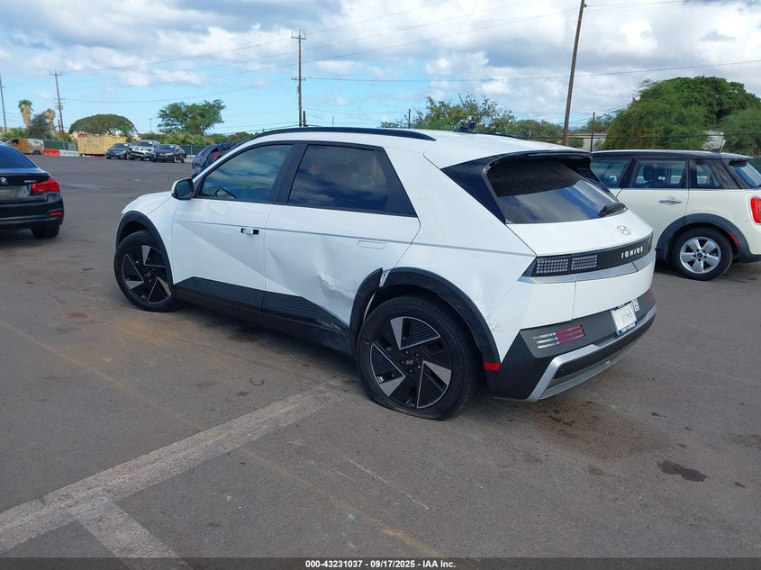 2025 Hyundai Ioniq 5 VIN 7YAKN4DA2SY010143 IAAI salvage auction — LEFT REAR, Salvage (Hawaii), sold $6,075 on 2026-07-23 (photo 3)
