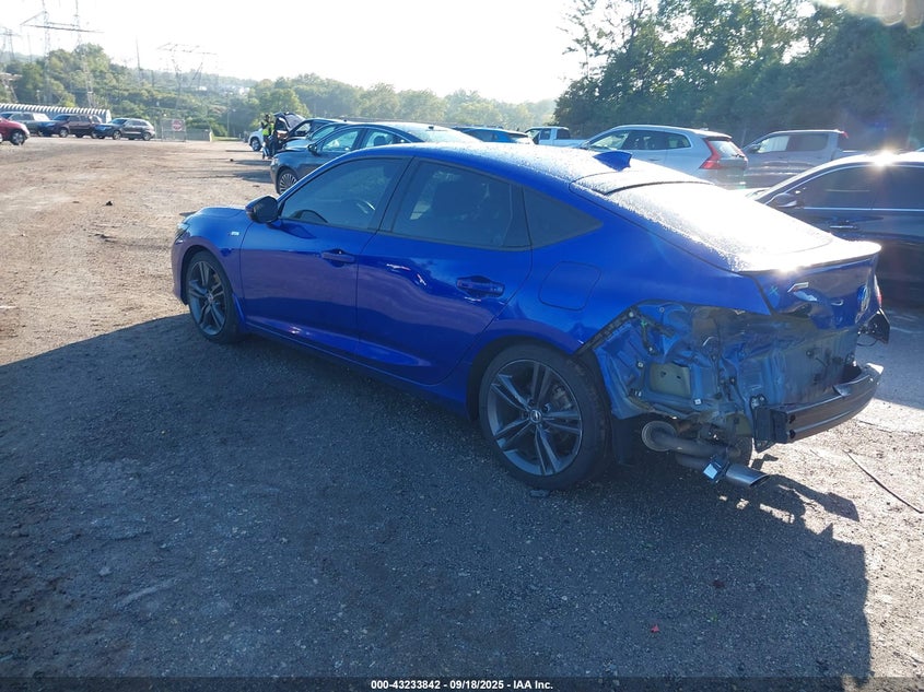 2023 Acura Integra VIN 19UDE4H63PA004259 IAAI salvage auction — REAR END, Salvage (Pennsylvania), sold $10,000 on 2026-07-31 (photo 3)
