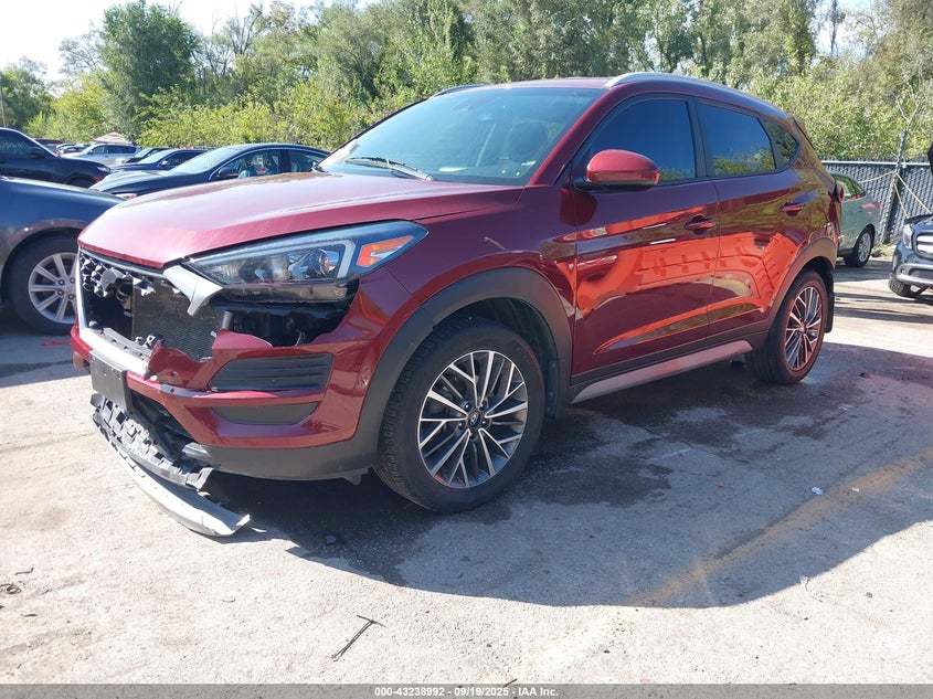 2019 Hyundai Tucson VIN KM8J3CAL4KU917309 IAAI salvage auction — REAR END, Clear (Michigan), sold $1,350 on 2026-07-29 (photo 2)