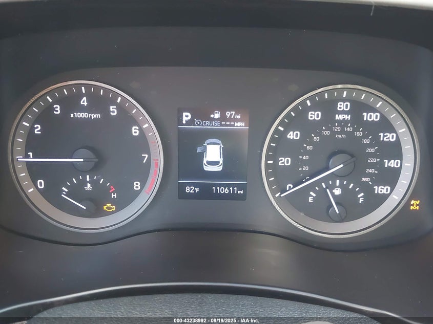 2019 Hyundai Tucson VIN KM8J3CAL4KU917309 IAAI salvage auction — REAR END, Clear (Michigan), sold $1,350 on 2026-07-29 (photo 7)