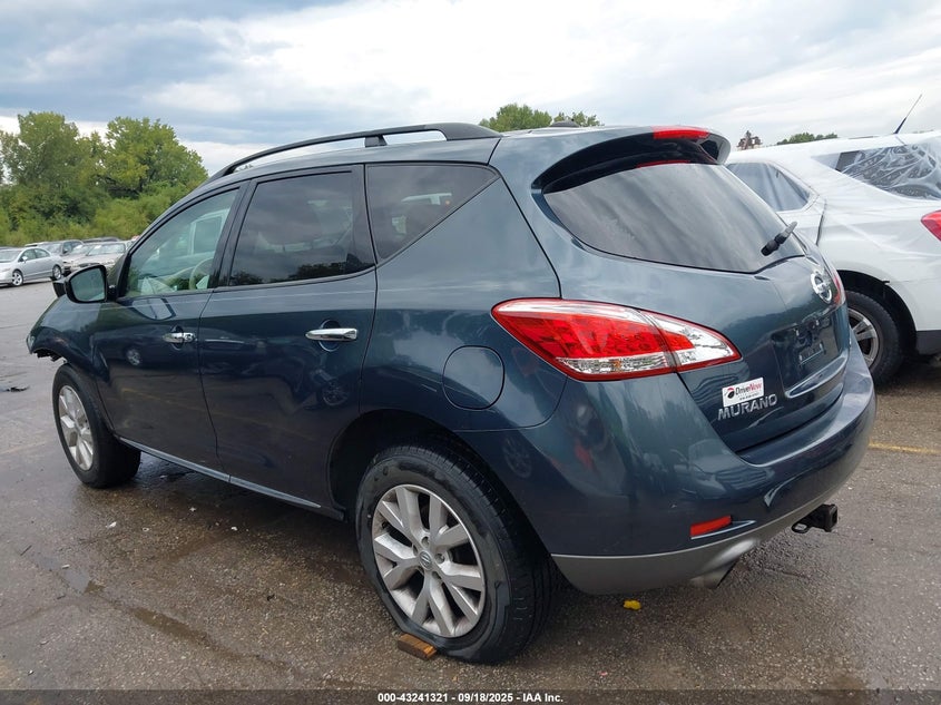 2011 Nissan Murano VIN JN8AZ1MW2BW167043 IAAI salvage auction — FRONT END, Salvage (Missouri), sold $450 on 2026-07-08 (photo 3)