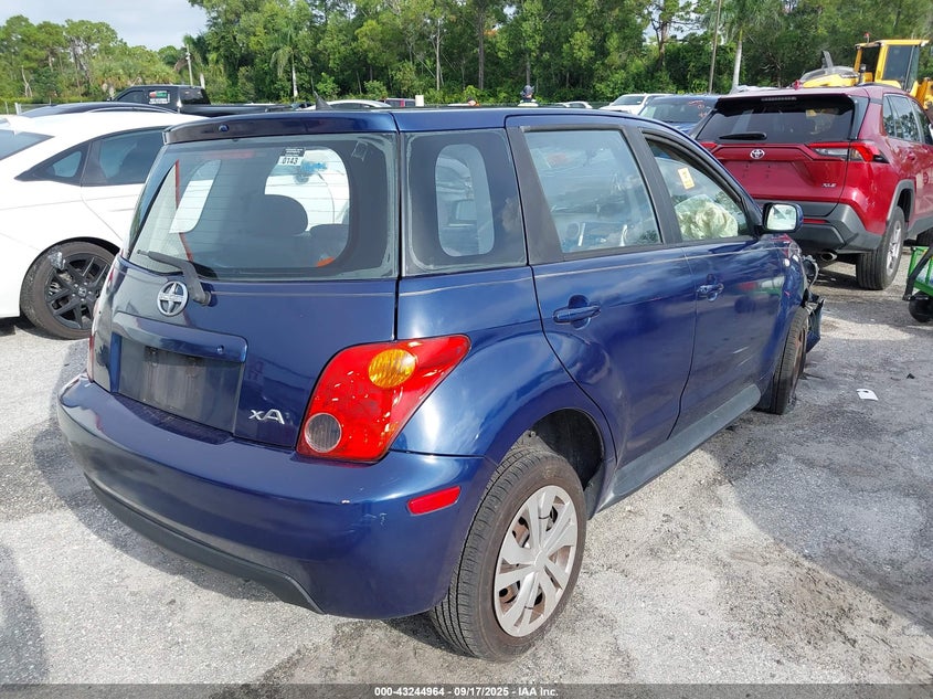 2005 Scion Xa VIN JTKKT624650114099 IAAI salvage auction — FRONT END, Rebuildable (Florida), sold $25 on 2026-07-29 (photo 4)