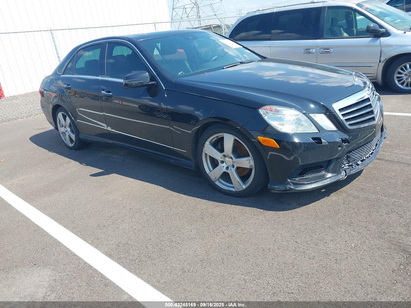 2011 Mercedes-benz E-class VIN WDDHF5GBXBA341091 IAAI salvage auction — FRONT END, Clear (Tennessee), sold $875 on 2026-07-14 (photo 1)