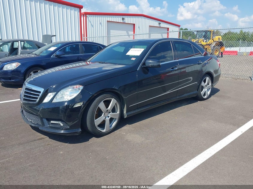 2011 Mercedes-benz E-class VIN WDDHF5GBXBA341091 IAAI salvage auction — FRONT END, Clear (Tennessee), sold $875 on 2026-07-14 (photo 2)