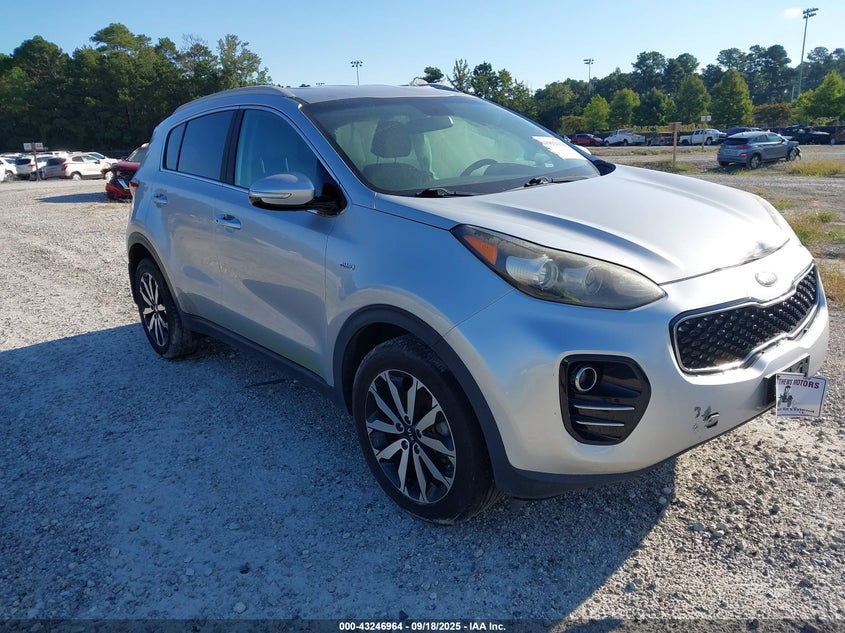 2018 Kia Sportage VIN KNDPNCAC4J7373772 IAAI salvage auction — LEFT SIDE, Salvage (North Carolina), sold $225 on 2026-07-28 (photo 1)