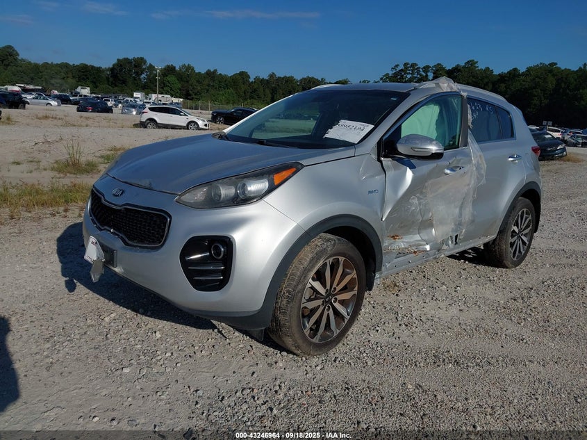 2018 Kia Sportage VIN KNDPNCAC4J7373772 IAAI salvage auction — LEFT SIDE, Salvage (North Carolina), sold $225 on 2026-07-28 (photo 2)