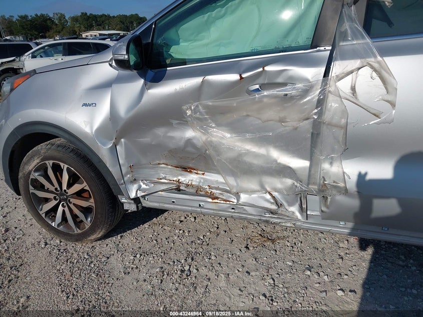 2018 Kia Sportage VIN KNDPNCAC4J7373772 IAAI salvage auction — LEFT SIDE, Salvage (North Carolina), sold $225 on 2026-07-28 (photo 6)