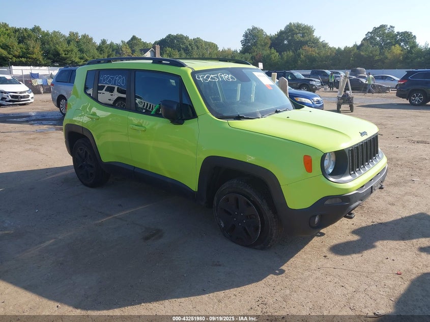 2018 Jeep Renegade VIN ZACCJBAB2JPH59069 IAAI salvage auction — LEFT SIDE, Salvage (Illinois), sold $1,875 on 2026-07-14 (photo 1)