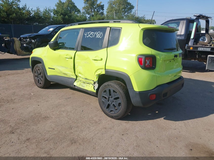 2018 Jeep Renegade VIN ZACCJBAB2JPH59069 IAAI salvage auction — LEFT SIDE, Salvage (Illinois), sold $1,875 on 2026-07-14 (photo 3)