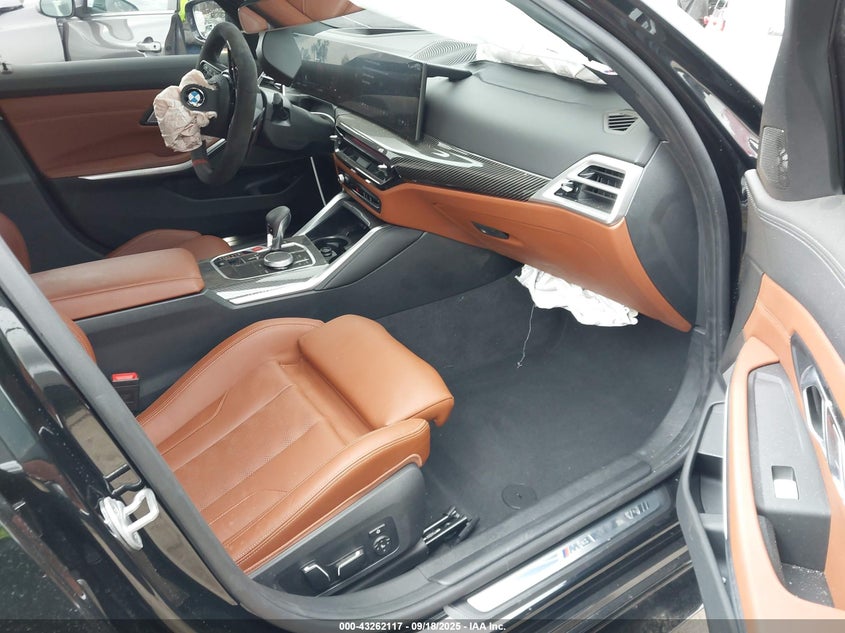 2025 BMW M3 VIN WBS33HJ04SFU35498 IAAI salvage auction — FRONT END, Salvage (California), sold $42,100 on 2026-07-30 (photo 5)