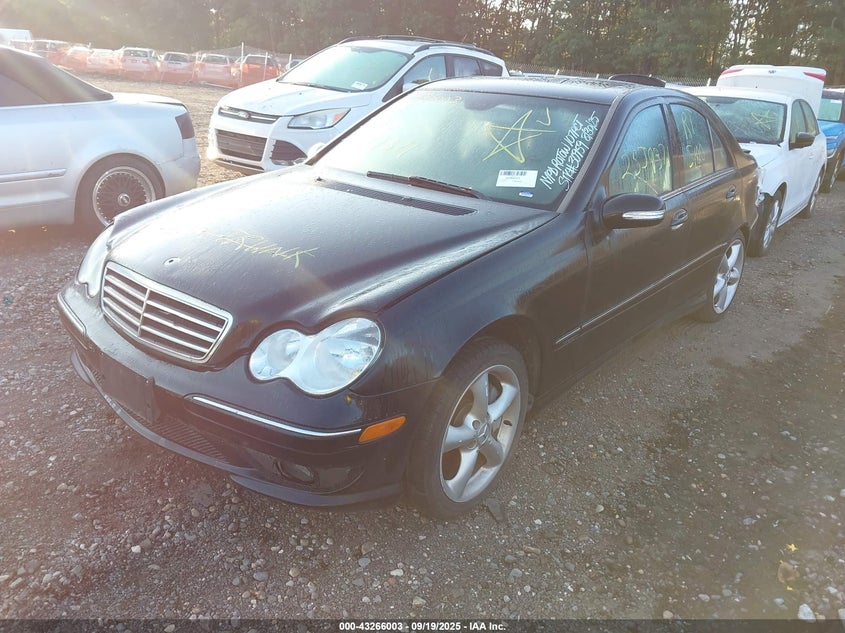 2005 Mercedes-benz C class VIN WDBRF64J85F678090 IAAI salvage auction — REAR END, Bill Of Sale (New York), sold $425 on 2026-07-14 (photo 2)
