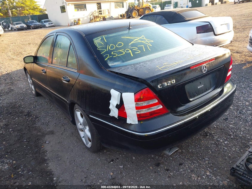 2005 Mercedes-benz C class VIN WDBRF64J85F678090 IAAI salvage auction — REAR END, Bill Of Sale (New York), sold $425 on 2026-07-14 (photo 3)