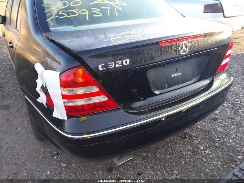 2005 Mercedes-benz C class VIN WDBRF64J85F678090 IAAI salvage auction — REAR END, Bill Of Sale (New York), sold $425 on 2026-07-14 (photo 6)