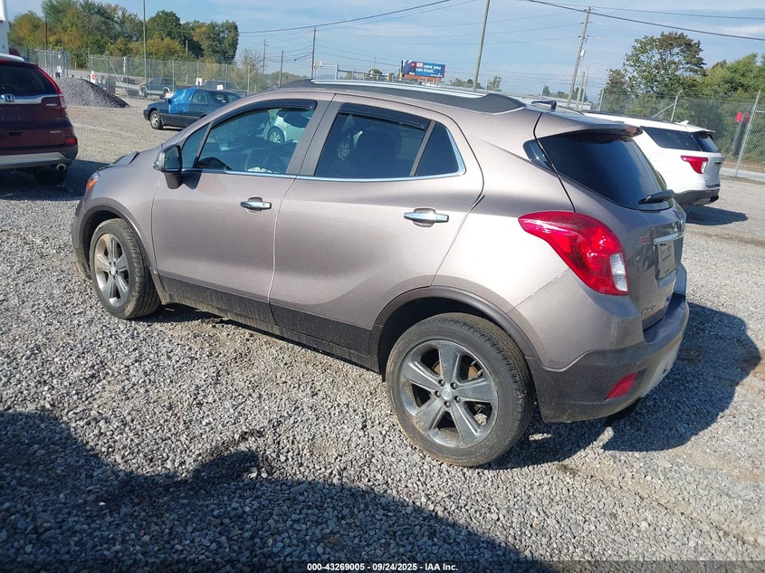2014 Buick Encore VIN KL4CJESB4EB566710 IAAI salvage auction — FRONT & REAR, Salvage Title, sold $25 on 2026-07-24 (photo 3)