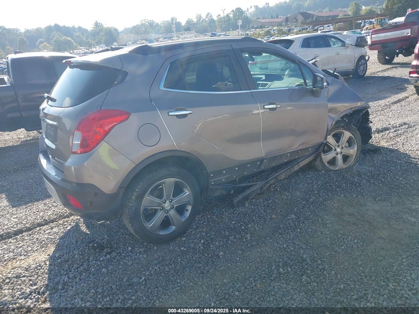 2014 Buick Encore VIN KL4CJESB4EB566710 IAAI salvage auction — FRONT & REAR, Salvage Title, sold $25 on 2026-07-24 (photo 4)