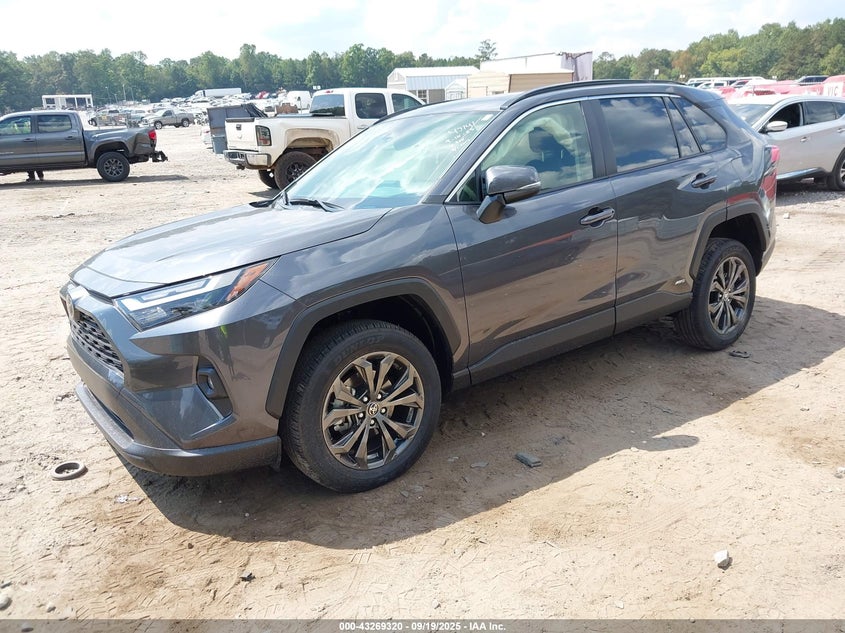 2025 Toyota Rav 4 VIN JTMB6RFV8SD155597 IAAI salvage auction — RIGHT SIDE, Salvage (Georgia), sold $14,350 on 2026-07-17 (photo 2)