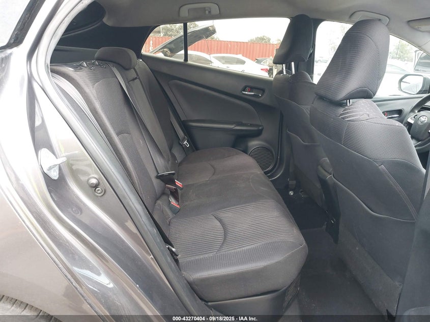 2016 Toyota Prius VIN JTDKBRFU9G3523740 IAAI salvage auction — RIGHT SIDE, Salvage Title, sold $4,025 on 2026-07-08 (photo 8)