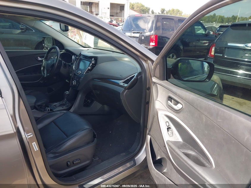 2014 Hyundai Santa fe VIN 5XYZW3LA6EG213354 IAAI salvage auction — LEFT FRONT, Salvage (Georgia), sold $1,200 on 2026-07-27 (photo 5)