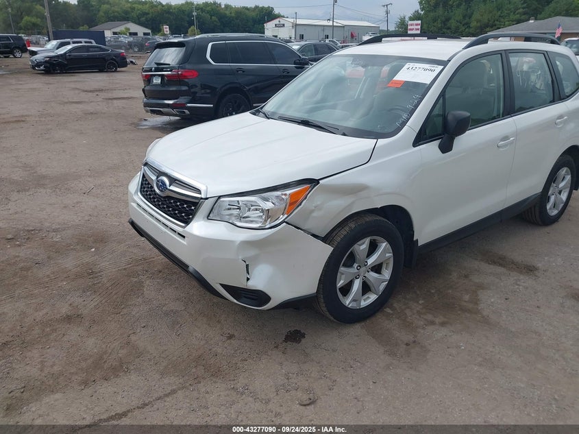 2016 Subaru Forester VIN JF2SJABC3GH456705 IAAI salvage auction — LEFT SIDE, Salvage Title, sold $1,250 on 2026-07-21 (photo 6)