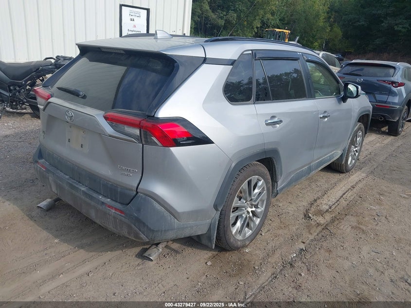 2021 Toyota Rav4 VIN JTMN1RFVXMD083493 IAAI salvage auction — REAR END, Salvage (Vermont), sold $10,750 on 2026-07-30 (photo 4)