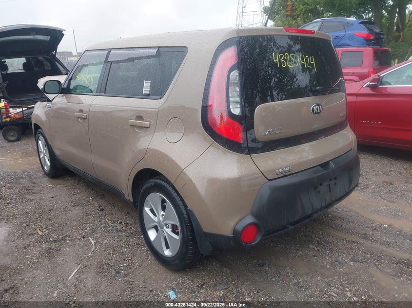 2014 Kia Soul VIN KNDJP3A59E7047151 IAAI salvage auction — FRONT END, Salvage (Indiana), sold $1,000 on 2026-07-15 (photo 3)