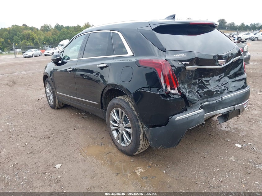 2022 Cadillac Xt5 VIN 1GYKNCRS2NZ108360 IAAI salvage auction — REAR END, Salvage Title, sold $9,800 on 2026-08-12 (photo 3)