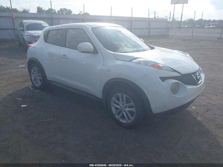 2011 Nissan Juke VIN JN8AF5MRXBT016219 IAAI salvage auction — LEFT FRONT, Salvage (Arkansas), sold $725 on 2026-07-15 (photo 1)