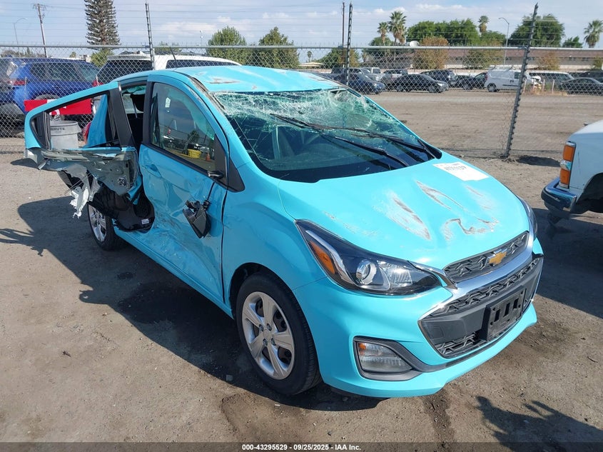 2021 Chevrolet Spark VIN KL8CB6SA4MC225695 IAAI salvage auction — ROLLOVER, Salvage Title, sold $475 on 2026-07-21 (photo 1)