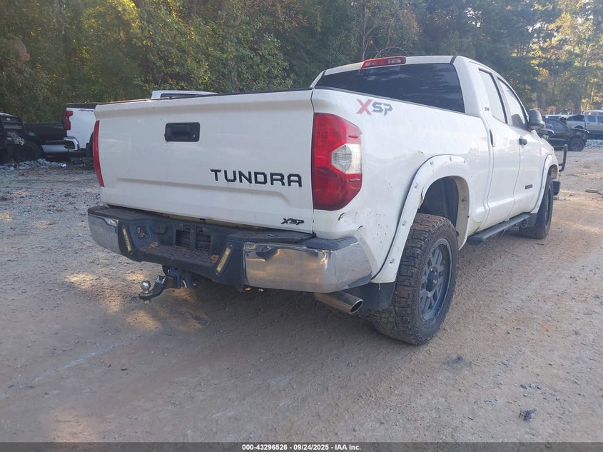 2018 Toyota Tundra VIN 5TFRM5F15JX125660 IAAI salvage auction — FRONT & REAR, Salvage Title, sold $4,450 on 2026-07-08 (photo 4)
