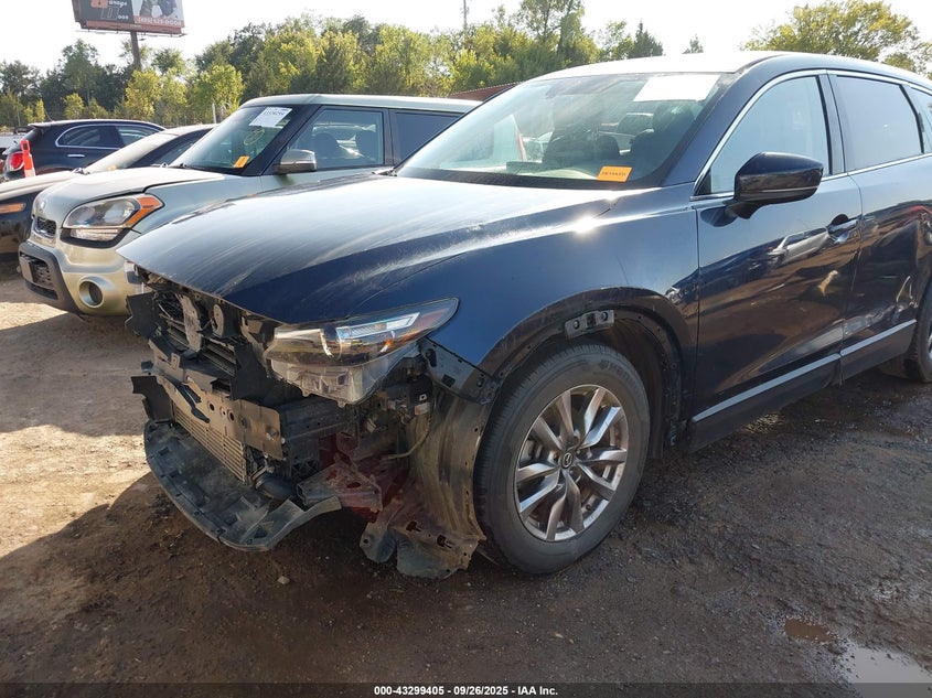 2016 Mazda Cx-9 VIN JM3TCBCY8G0120602 IAAI salvage auction — FRONT END, Salvage (Pennsylvania), sold $3,100 on 2026-07-08 (photo 6)