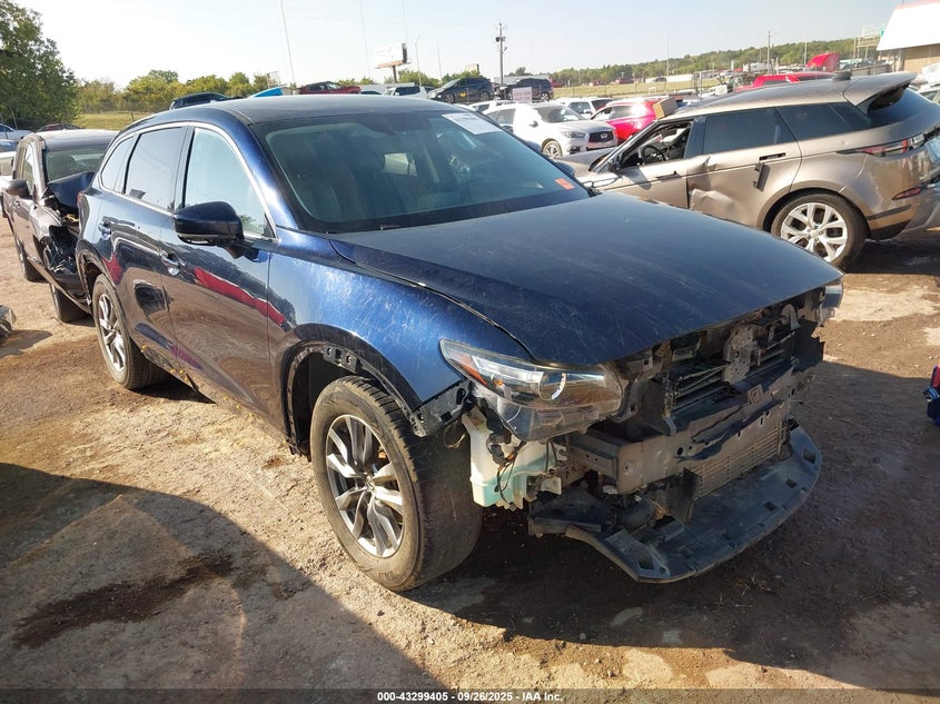 2016 Mazda Cx-9 VIN JM3TCBCY8G0120602 IAAI salvage auction — FRONT END, Salvage (Pennsylvania), sold $3,100 on 2026-07-08 (photo 1)