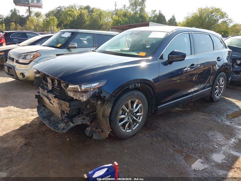 2016 Mazda Cx-9 VIN JM3TCBCY8G0120602 IAAI salvage auction — FRONT END, Salvage (Pennsylvania), sold $3,100 on 2026-07-08 (photo 2)