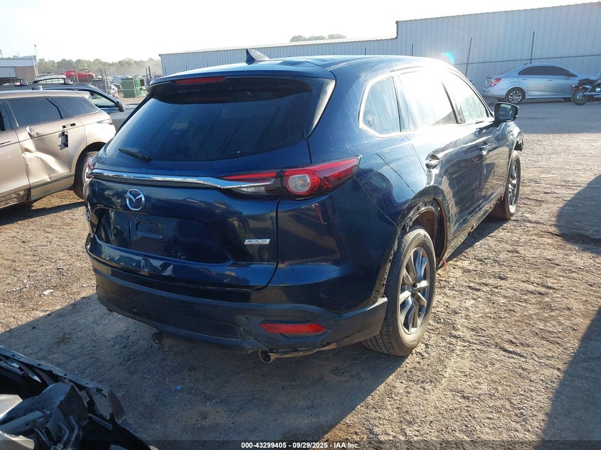 2016 Mazda Cx-9 VIN JM3TCBCY8G0120602 IAAI salvage auction — FRONT END, Salvage (Pennsylvania), sold $3,100 on 2026-07-08 (photo 4)