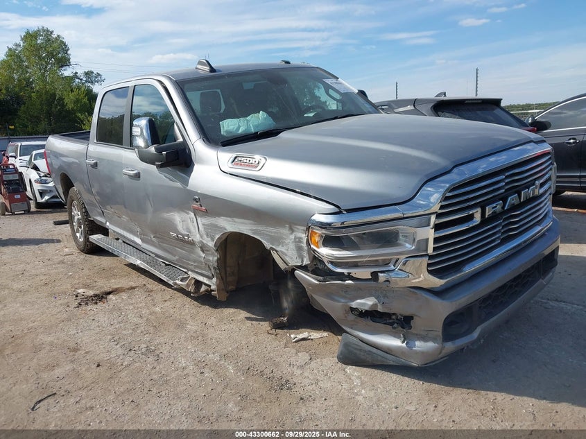 2024 Ram 2500 VIN 3C6UR5FL7RG195889 IAAI salvage auction — RIGHT SIDE, Clear (Oklahoma), sold $16,600 on 2026-07-29 (photo 1)
