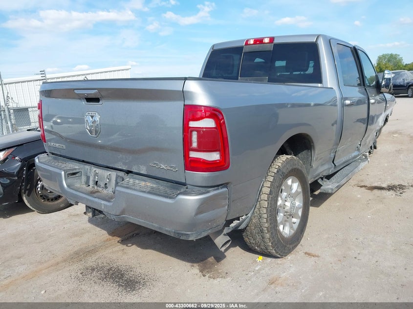 2024 Ram 2500 VIN 3C6UR5FL7RG195889 IAAI salvage auction — RIGHT SIDE, Clear (Oklahoma), sold $16,600 on 2026-07-29 (photo 4)