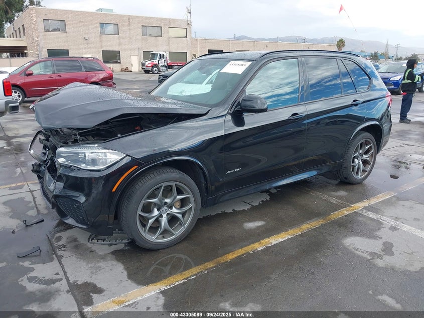 2016 BMW X5 VIN 5UXKR0C57G0P33273 IAAI salvage auction — FRONT END, Salvage (California), sold $8,000 on 2026-07-13 (photo 2)