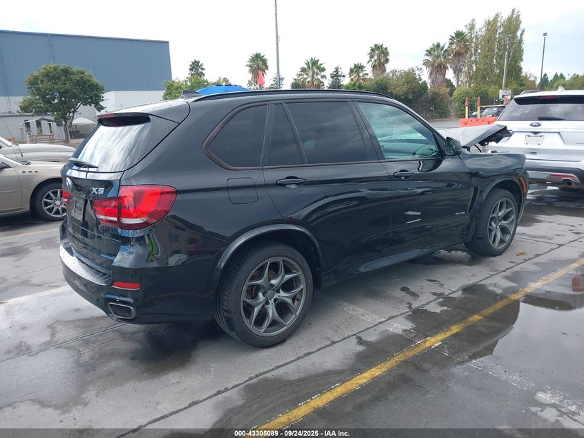 2016 BMW X5 VIN 5UXKR0C57G0P33273 IAAI salvage auction — FRONT END, Salvage (California), sold $8,000 on 2026-07-13 (photo 4)