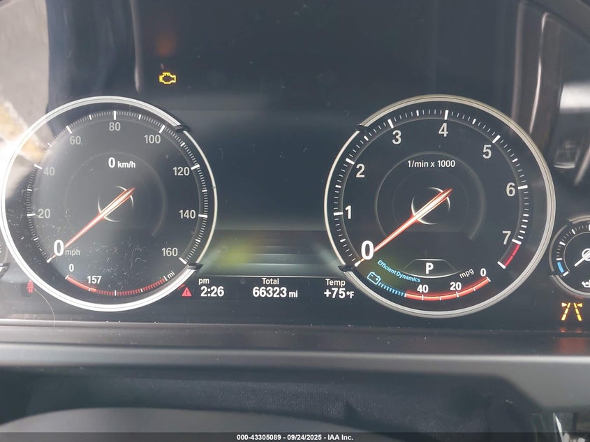 2016 BMW X5 VIN 5UXKR0C57G0P33273 IAAI salvage auction — FRONT END, Salvage (California), sold $8,000 on 2026-07-13 (photo 7)