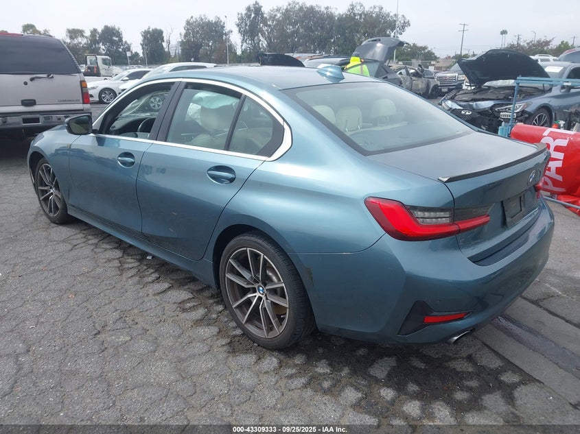 2020 BMW 3 series VIN 3MW5R1J01L8B31963 IAAI salvage auction — FRONT END, Salvage (California), sold $8,100 on 2026-08-20 (photo 3)