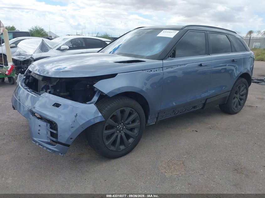 2019 Land rover Range rover velar VIN SALYL2EX5KA213074 IAAI salvage auction — LEFT FRONT, Salvage Title, sold $8,900 on 2026-09-03 (photo 2)