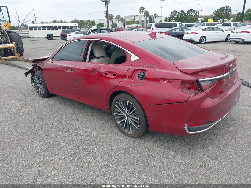 2023 Lexus Es 300h VIN 58ADA1C11PU030706 IAAI salvage auction — FRONT END, Salvage (California), sold $13,150 on 2026-07-29 (photo 3)