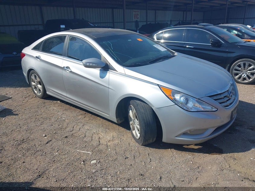 2012 Hyundai Sonata VIN 5NPEC4AC2CH367339 IAAI salvage auction — LEFT FRONT, Clear (Oklahoma), sold $375 on 2026-07-21 (photo 1)