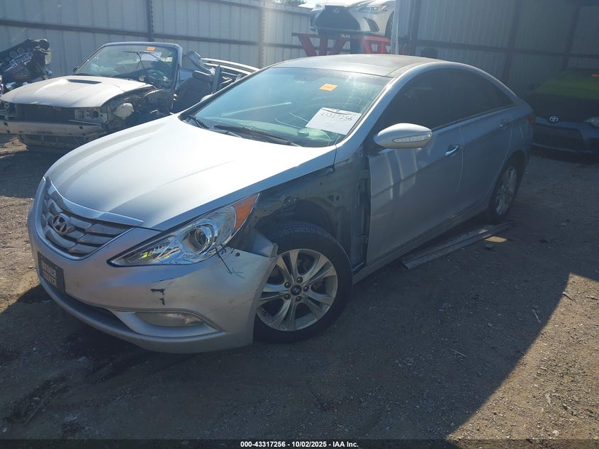 2012 Hyundai Sonata VIN 5NPEC4AC2CH367339 IAAI salvage auction — LEFT FRONT, Clear (Oklahoma), sold $375 on 2026-07-21 (photo 2)