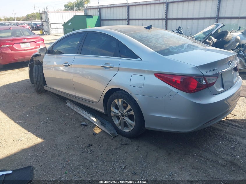 2012 Hyundai Sonata VIN 5NPEC4AC2CH367339 IAAI salvage auction — LEFT FRONT, Clear (Oklahoma), sold $375 on 2026-07-21 (photo 3)