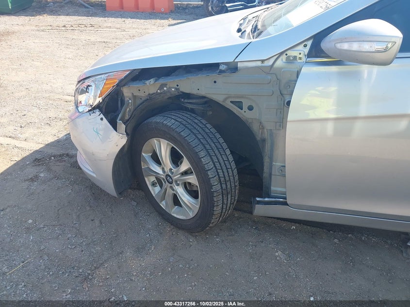 2012 Hyundai Sonata VIN 5NPEC4AC2CH367339 IAAI salvage auction — LEFT FRONT, Clear (Oklahoma), sold $375 on 2026-07-21 (photo 6)
