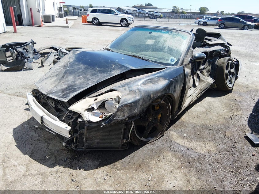 2005 Porsche 911 VIN WP0CB29985S675627 IAAI salvage auction — ROLLOVER, Salvage (California), sold $11,000 on 2026-08-17 (photo 2)